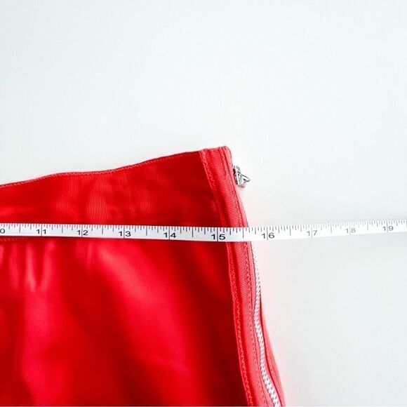 Club Monaco Jodi Skirt Mini Orange Lined Women's 6 NWT - Picture 7 of 8